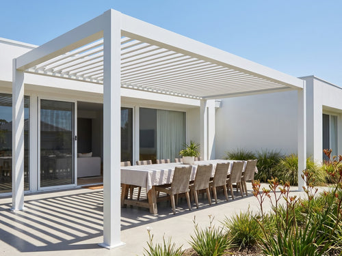 White Freestanding