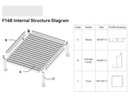Bernari Sirius Louvered Pergola F168